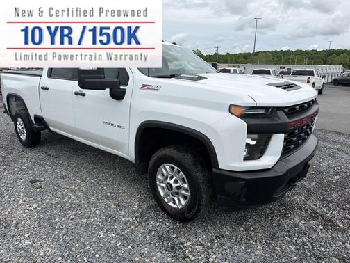 Summit White 2020 Chevrolet Silverado 2500 WT