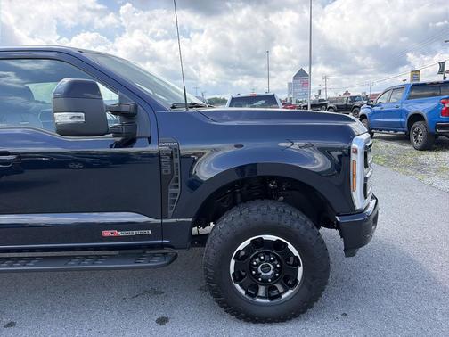 Antimatter Blue Metallic 2025 Ford F-250 Platinum