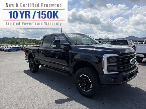 Antimatter Blue Metallic 2025 Ford F-250 Platinum Truck
