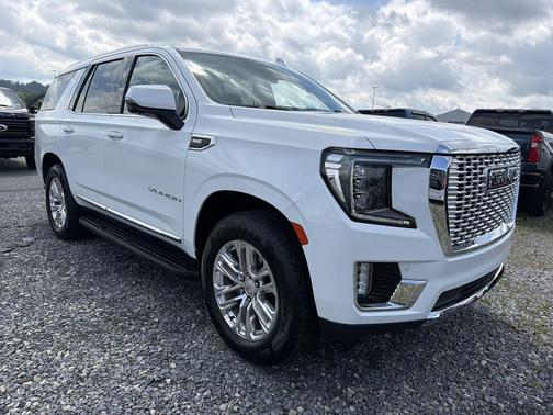 Summit White 2021 GMC Yukon SLT