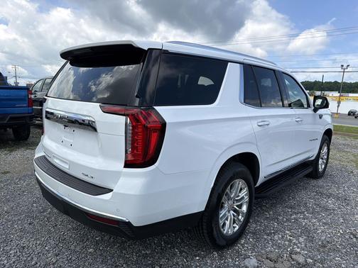 Summit White 2021 GMC Yukon SLT