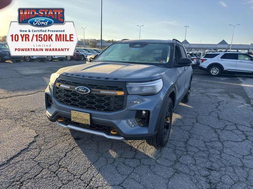 Vapor Blue Metallic 2026 Ford Explorer Tremor SUV