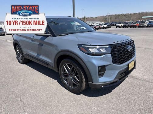 Vapor Blue Metallic 2026 Ford Explorer ST