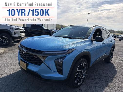 Marina Blue Metallic 2025 Chevrolet Trax FWD 2RS