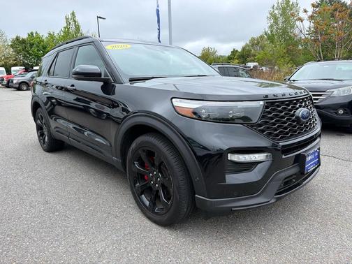 AGATE BLACK METALLIC 2020 Ford Explorer ST