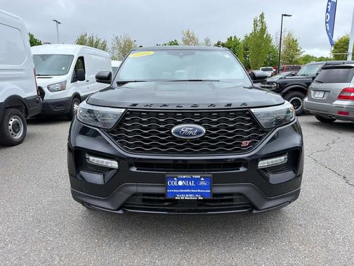 AGATE BLACK METALLIC 2020 Ford Explorer ST