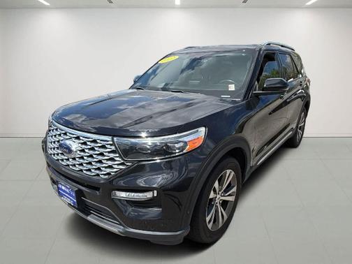 AGATE BLACK METALLIC 2020 Ford Explorer Platinum