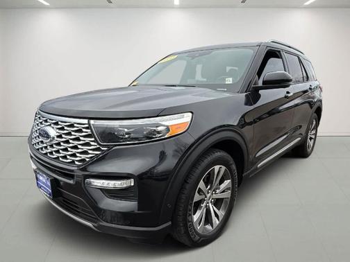 AGATE BLACK METALLIC 2020 Ford Explorer Platinum