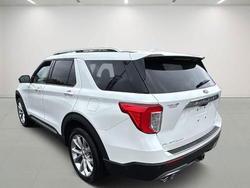STAR WHITE MET TRI-COAT 2021 Ford Explorer Platinum