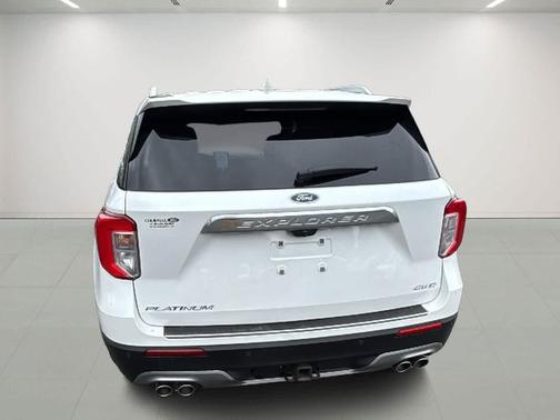 STAR WHITE MET TRI-COAT 2021 Ford Explorer Platinum