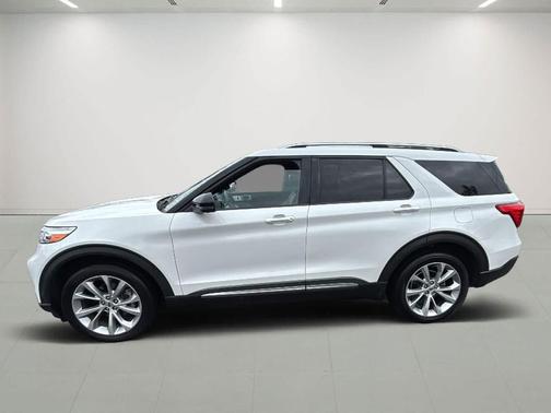STAR WHITE MET TRI-COAT 2021 Ford Explorer Platinum