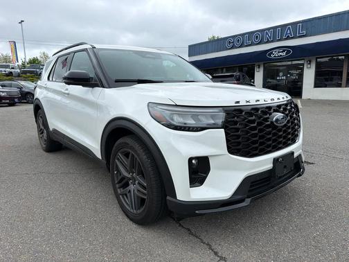 STAR WHITE MET TRI-COAT 2025 Ford Explorer ST