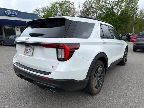 STAR WHITE MET TRI-COAT 2025 Ford Explorer ST