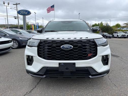 STAR WHITE MET TRI-COAT 2025 Ford Explorer ST