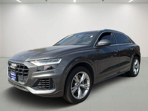 Samurai Gray Metallic 2021 Audi Q8 55 Premium Plus