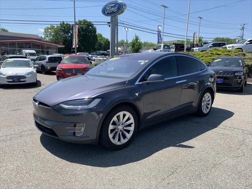 GREY 2017 Tesla Model X 90D