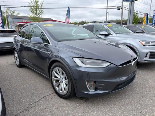 GREY 2017 Tesla Model X 90D