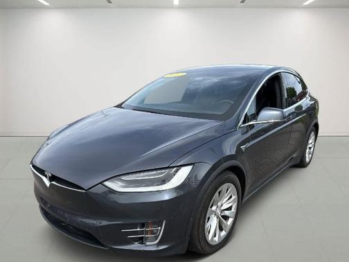 GREY 2017 Tesla Model X 90D