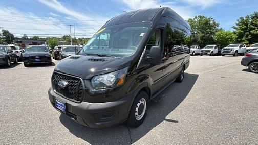 AGATE BLACK METALLIC 2023 Ford Transit-250 Base