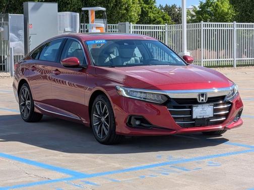 Radiant Red Metallic 2022 Honda Accord EX-L 1.5T