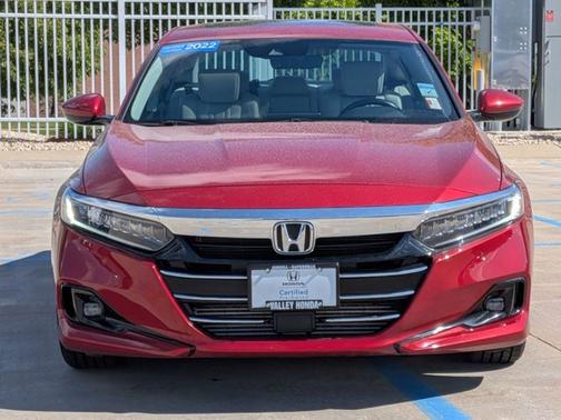 Radiant Red Metallic 2022 Honda Accord EX-L 1.5T