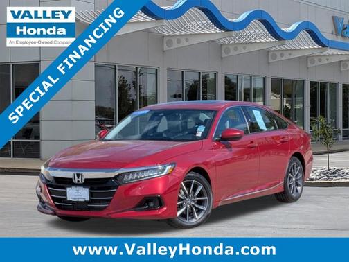 Radiant Red Metallic 2022 Honda Accord EX-L 1.5T