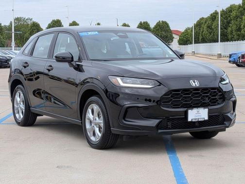 Crystal Black Pearl 2024 Honda HR-V LX