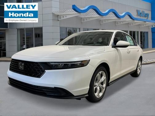 Platinum White Pearl 2026 Honda Accord LX 1.5T