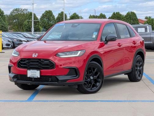 Milano Red 2025 Honda HR-V AWD Sport