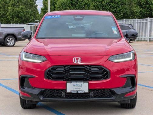 Milano Red 2025 Honda HR-V AWD Sport