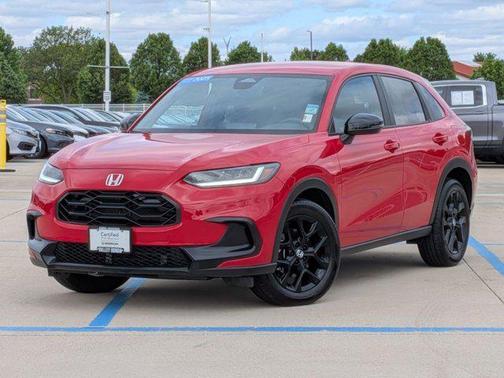 Milano Red 2025 Honda HR-V AWD Sport