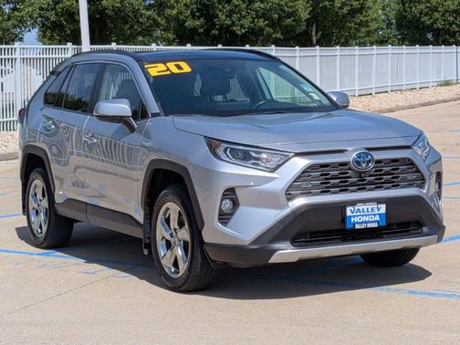 Silver Sky Metallic 2020 Toyota RAV4 Hybrid Limited