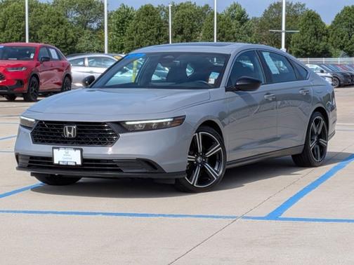 Urban Gray Pearl 2025 Honda Accord Hybrid Sport