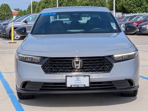 Urban Gray Pearl 2025 Honda Accord Hybrid Sport