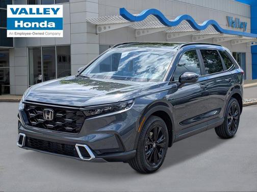 Meteorite Gray Metallic 2026 Honda CR-V Hybrid Sport Touring AWD