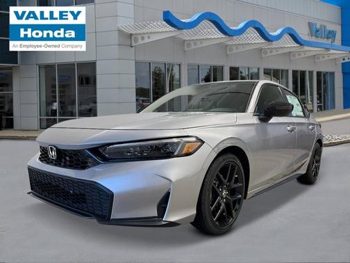 Solar Silver Metallic 2026 Honda Civic Sport
