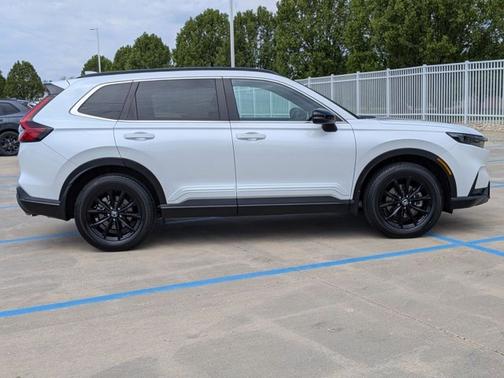 Platinum White Pearl 2024 Honda CR-V Hybrid Sport AWD