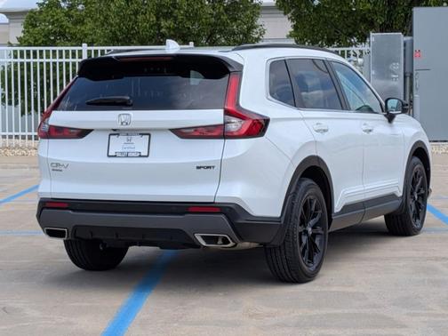 Platinum White Pearl 2024 Honda CR-V Hybrid Sport AWD