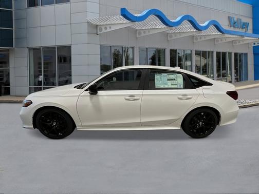 Platinum White Pearl 2026 Honda Civic Sport