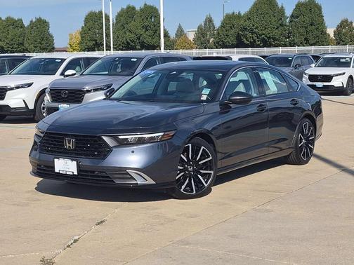 Gray 2025 Honda Accord Hybrid Touring