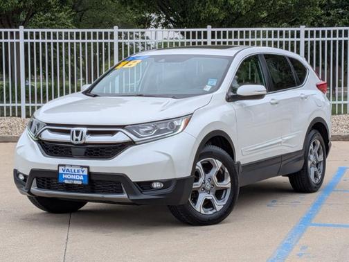 White Diamond Pearl 2018 Honda CR-V EX