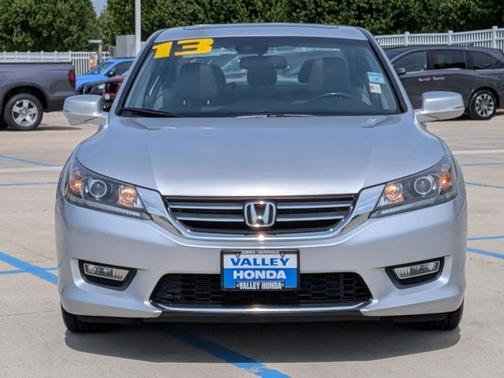Alabaster Silver Metallic 2013 Honda Accord EX-L