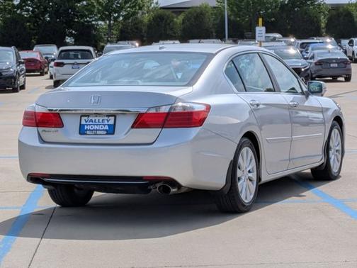 Alabaster Silver Metallic 2013 Honda Accord EX-L