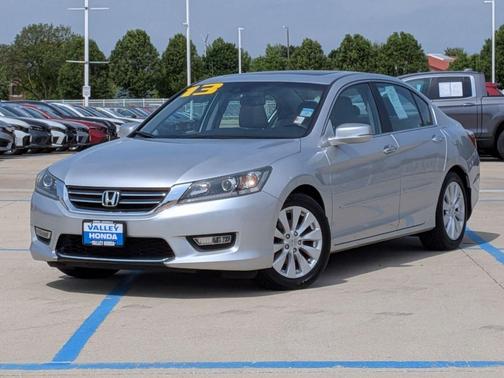 Alabaster Silver Metallic 2013 Honda Accord EX-L