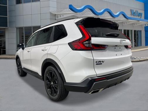 Platinum White Pearl 2026 Honda CR-V Hybrid Sport Touring AWD