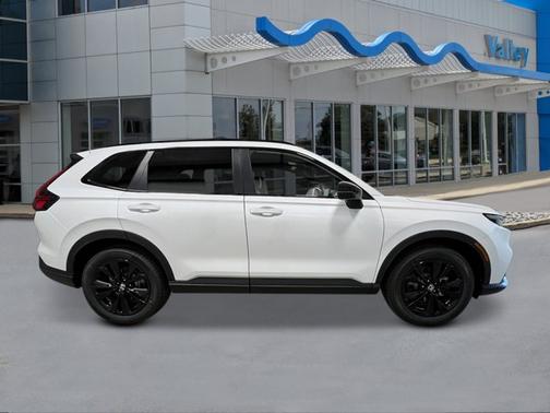 Platinum White Pearl 2026 Honda CR-V Hybrid Sport Touring AWD