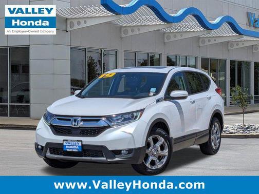 Platinum White Pearl 2019 Honda CR-V EX-L