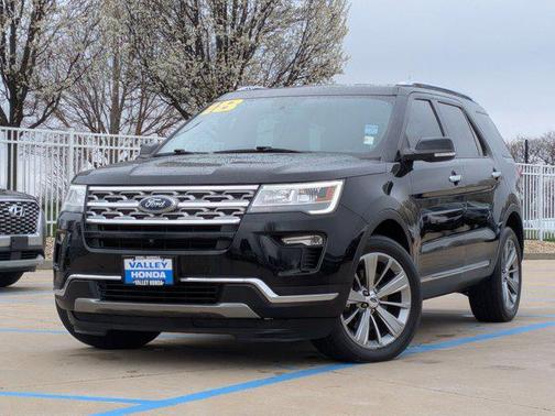 Shadow Black 2018 Ford Explorer Limited