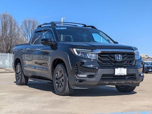 Crystal Black Pearl 2022 Honda Ridgeline RTL-E