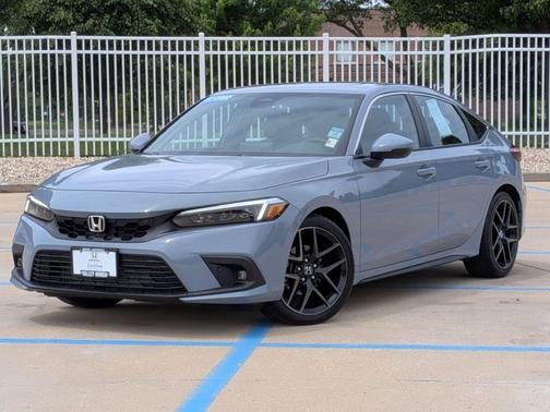 Sonic Gray Pearl 2022 Honda Civic Sport Touring